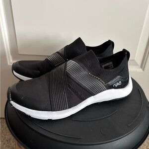 Ryka Woman’s Empower Black Slip-On Sneakers